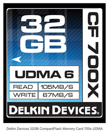 Delkin CF Cards
