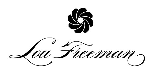Signature Logo - Lou Freeman B-W 72 DPI-01